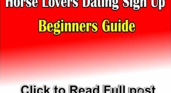 Horse Lovers Dating Sign Up – Register and Login Horse Lovers Site