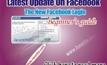 Latest Update On Facebook - The New Facebook Login