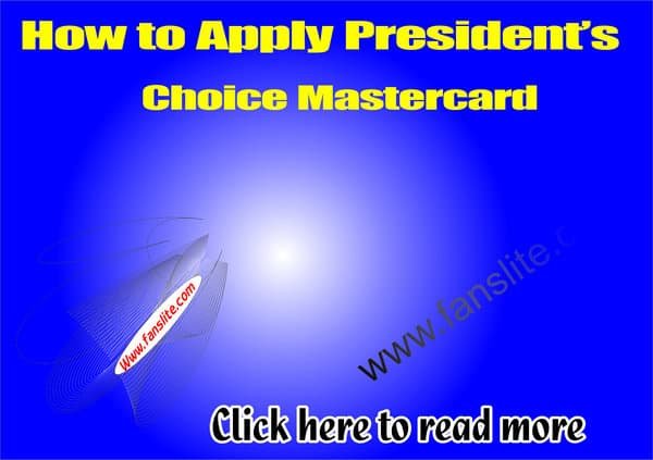 How to Apply President’s Choice Mastercard