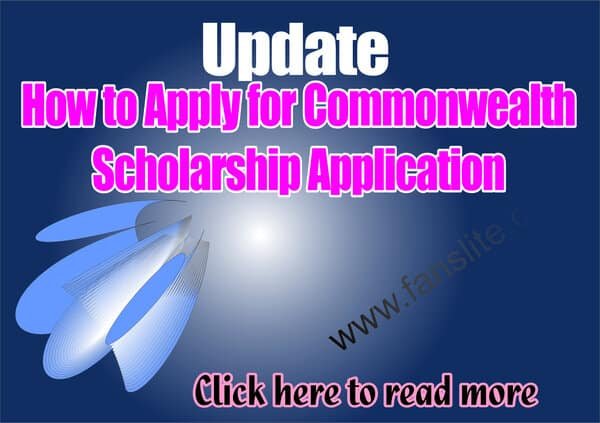 How to Apply for Commonwealth Scholarship