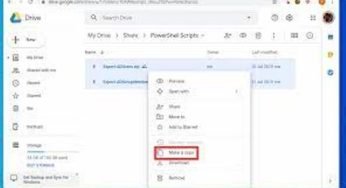 How to Make a Copy of a Folder in Google Drive