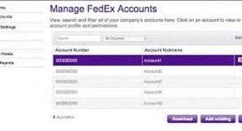 How Do I Find My FedEx Account Number
