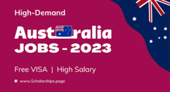 High Demand Jobs in Australia