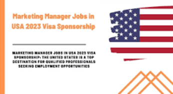 Marketing Manager Jobs with Visa Sponsorship
